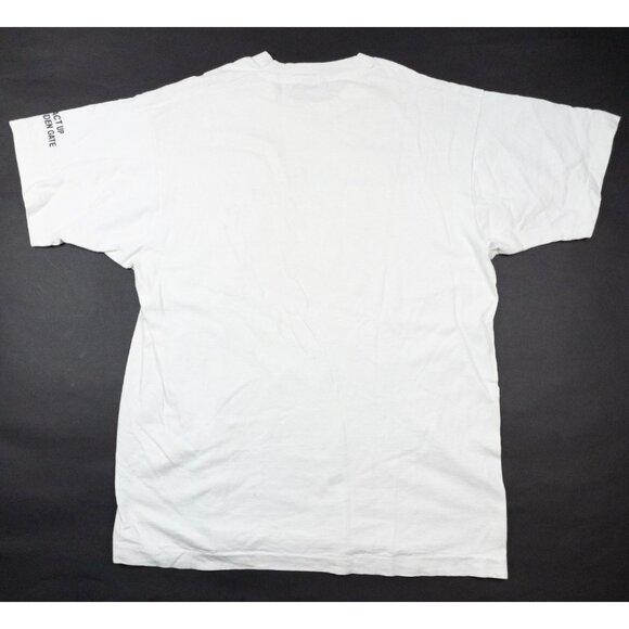 Clark Wants Dick Vintage T-Shirt Mens XL Act Up Golden Gate Graphic Tee 90s USA - Picture 5 of 14